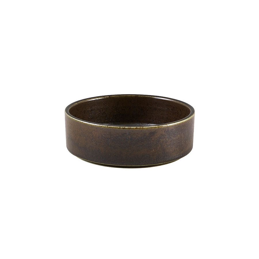 TERRAPORCELAIN BLK PRESENTATION BOWL13CM x6