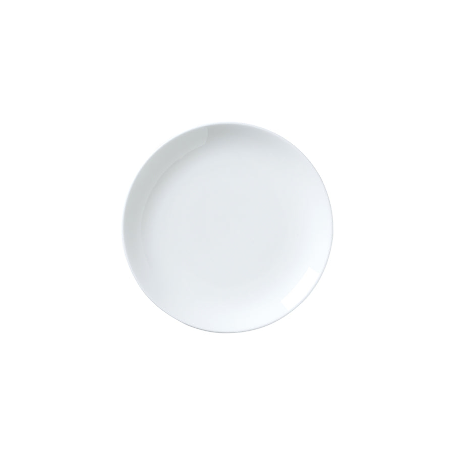 COUPE WHITE PLATE 16.5CM x12