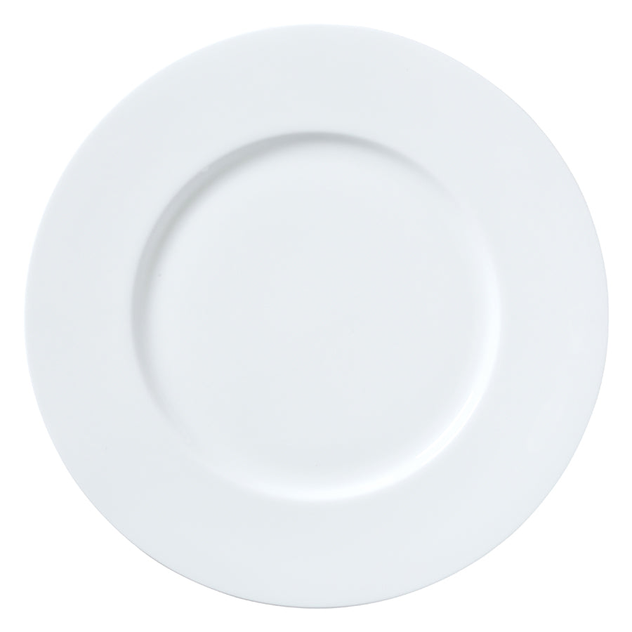WE CLASSIC WHITE PLATE 33CM x6