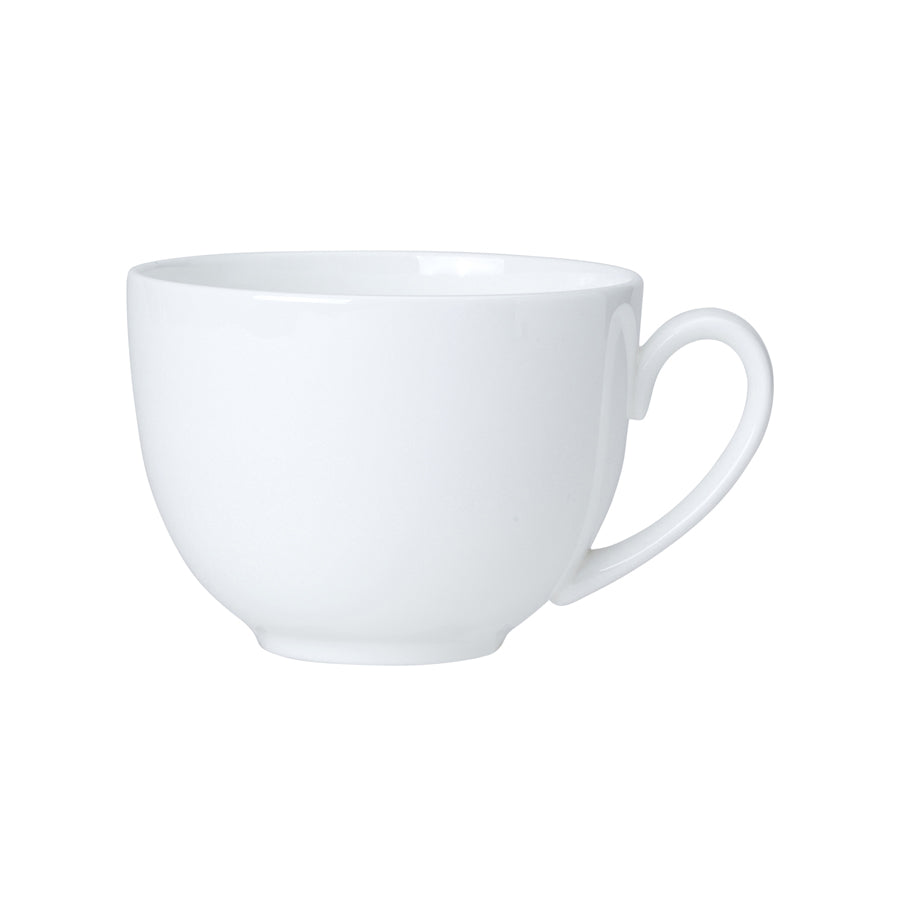 WE COUPE WHITE TEA CUP LOW 6.5CM 22CL x12