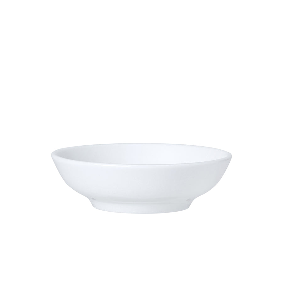 WE COUPE WHITE BUTTER DISH COUPE 8CM x24