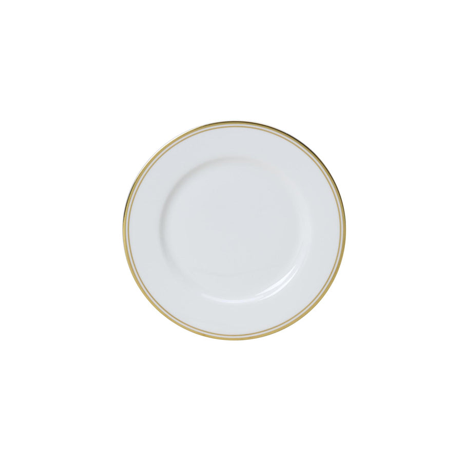 WE BURNISHED GOLD PLATE CLASSIC 16.8CM x12