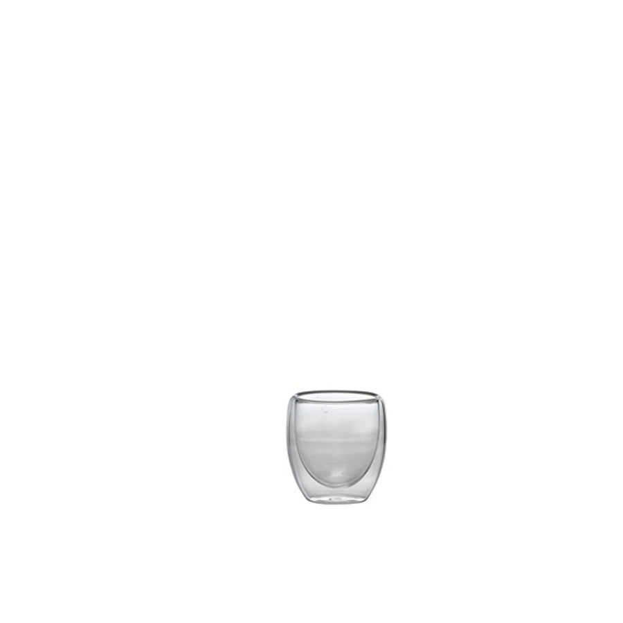 DOUBLE WALLED ESPRESSO GLASS 10CL x6