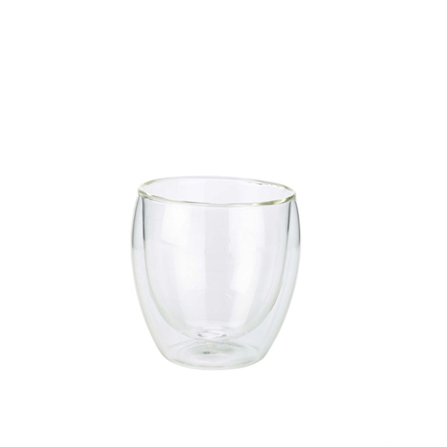 DOUBLE WALLED COFFEE GLASS 25CL x6