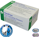 Blue Food Area Plasters Assorted Sizes (Pack 100)