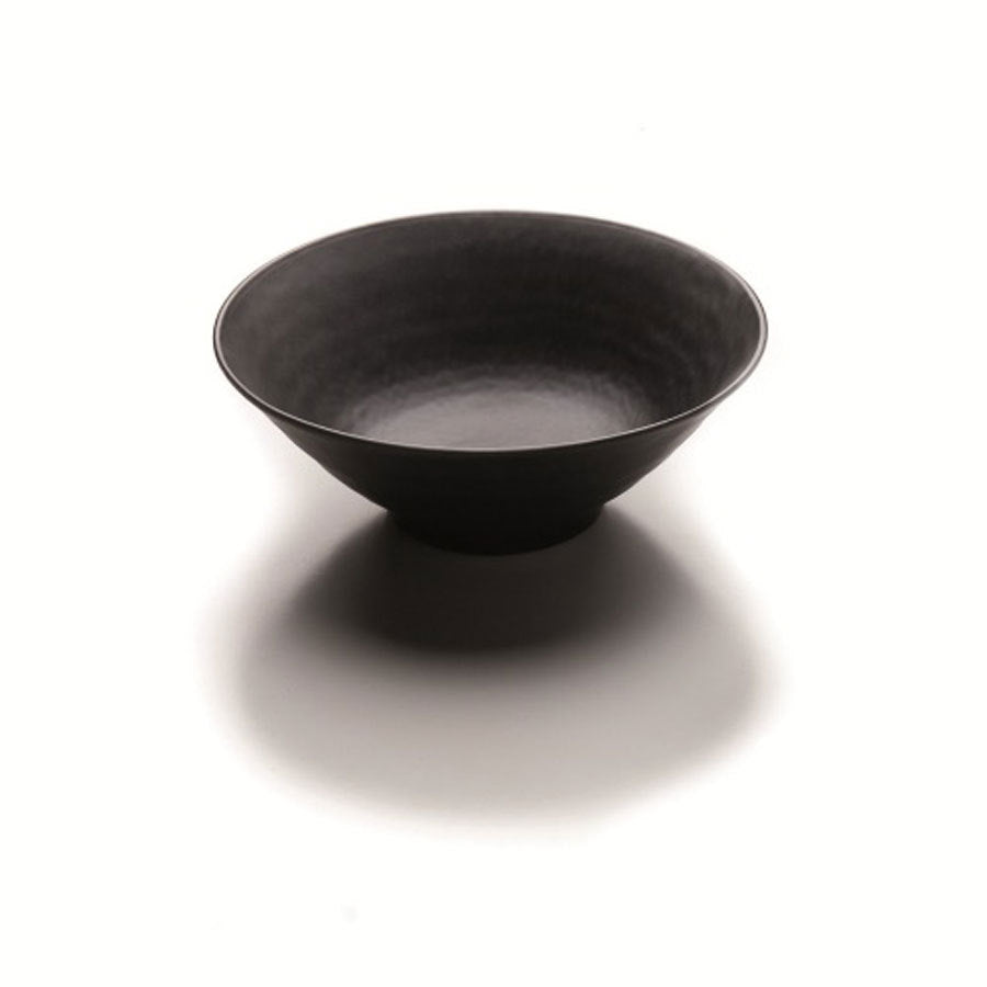 ZEN BLACK ROUND BOWL 9 3/4" 41OZ NR x6