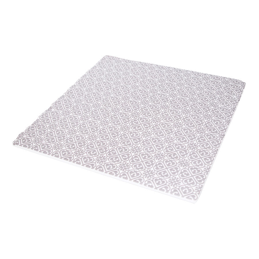 STRATA SQUARE PLATTER 30X30CM SOUK GREY