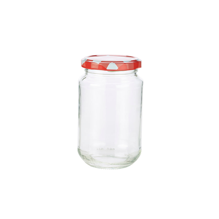 PRESERVING JAR 350ML 6.5X12CM x12