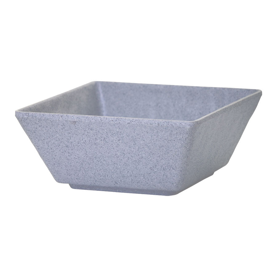 MIRAGE MARTELLO GREY SQ BOWL 24CM 3.5L