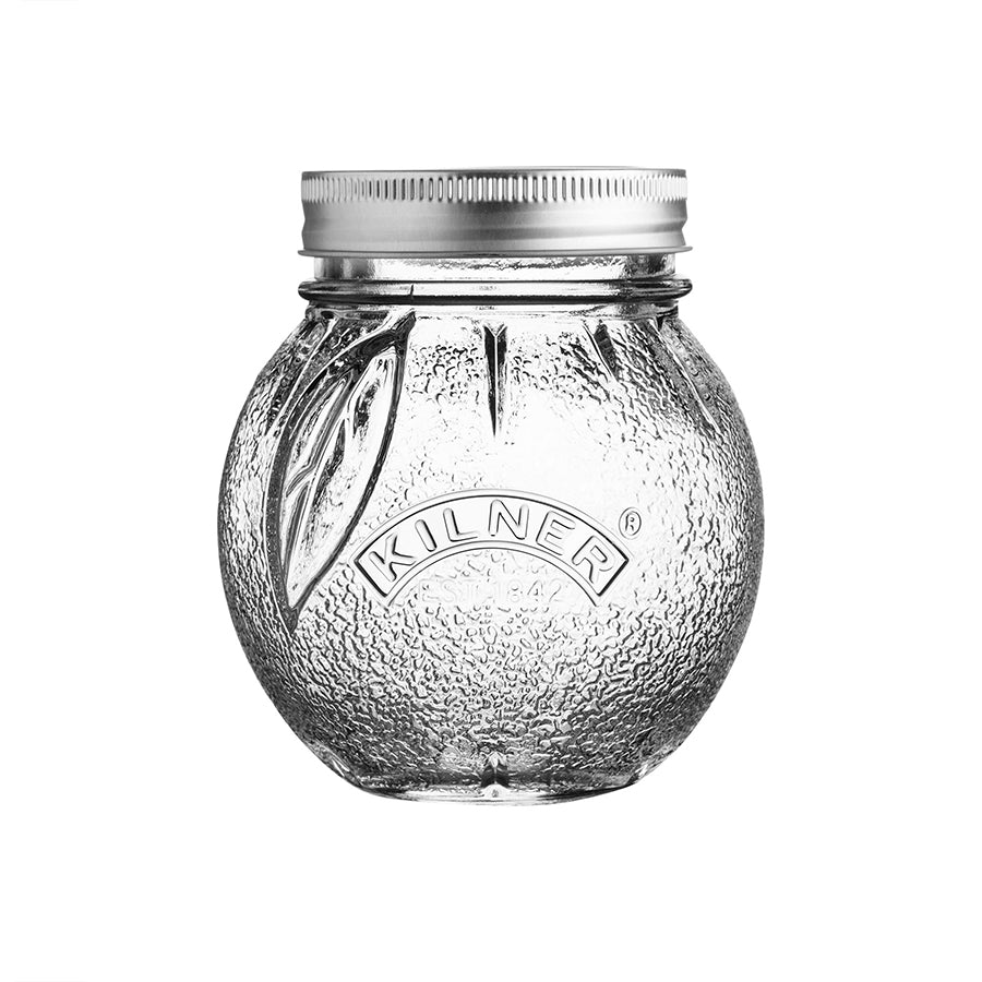 ORANGE FRUIT PRESERVE JAR 0.4L 10X11.5NR x6