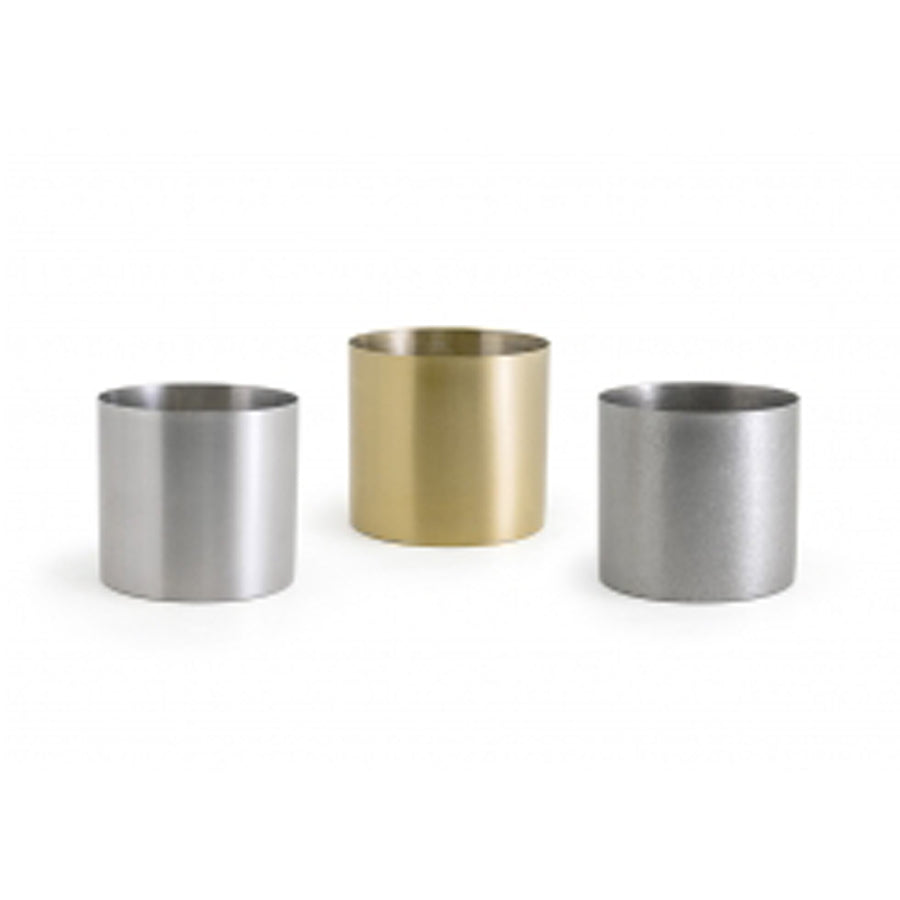 RNDSTAINLESS MOD HOLDER ANTIQUE8.2X7.6CM x6