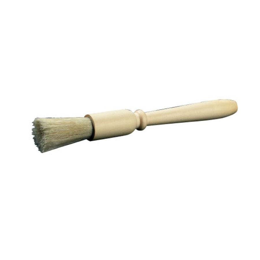 PASTRY BRUSH ROUND PURE BRISTLE 179MM