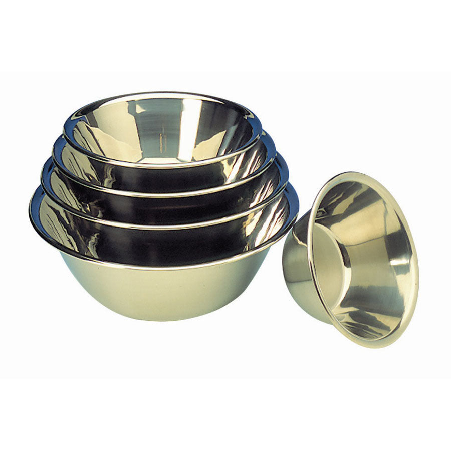 BOWL FLAT BOTTOM S/S 1LTR