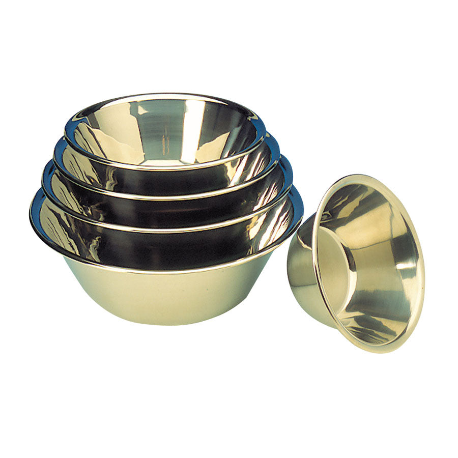 BOWL FLAT BOTTOM S/S 8.2LTR