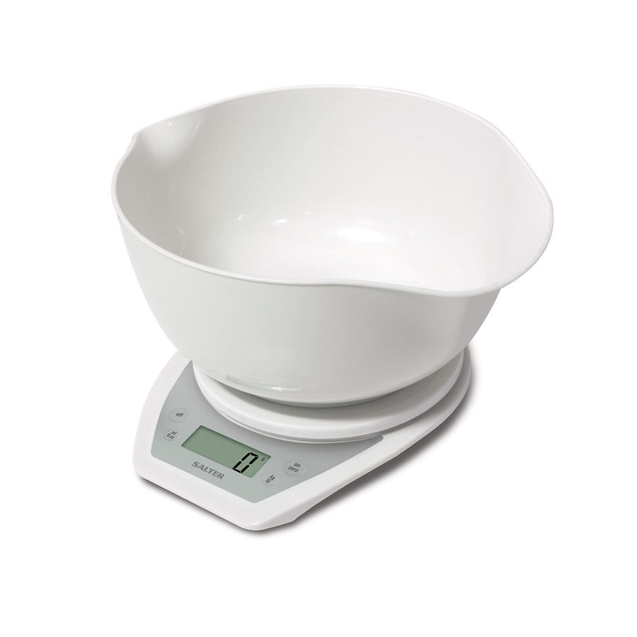 PLATFORM SCALE AND MIXING BOWL