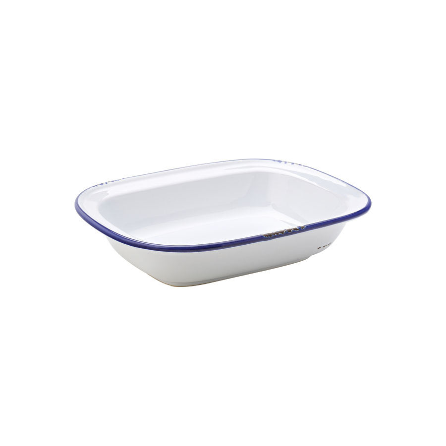 AVEBURY BLUE PIE DISH 9.5" 24CM x6