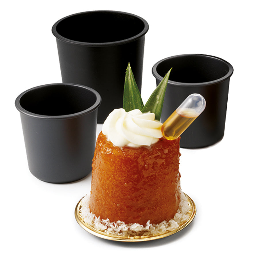 BABA MOULDS EXOGLASS 70X70MM BLACK