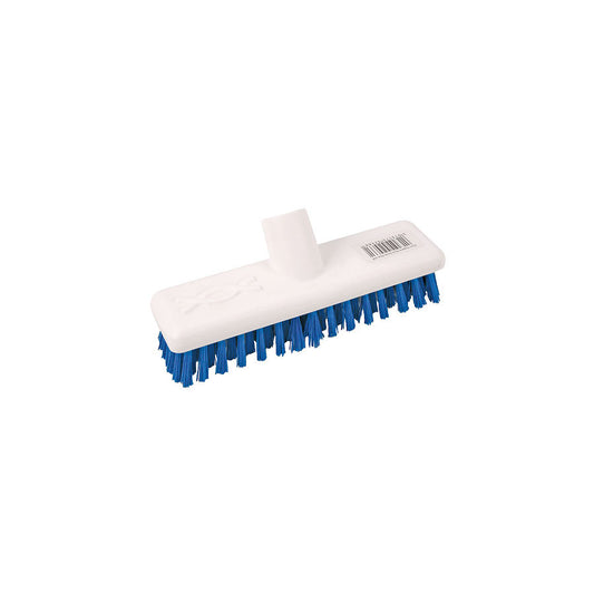 DECK SCRUB HEAD 23CM BLUE ABBEY FIT