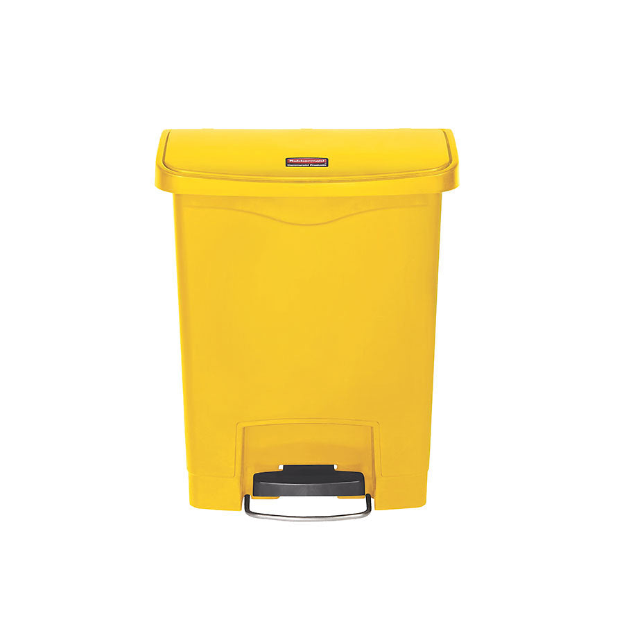 SLIM STEP-ON (FRONTSTEP) BIN 30L YELLOW