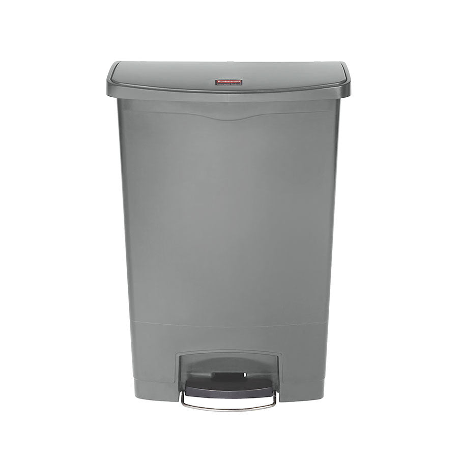 SLIM STEP-ON (FRONTSTEP) BIN 87L GREY