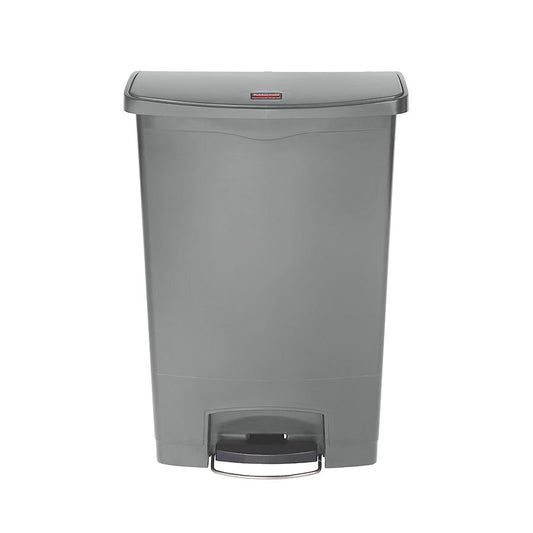SLIM STEP-ON (FRONTSTEP) BIN 87L GREY