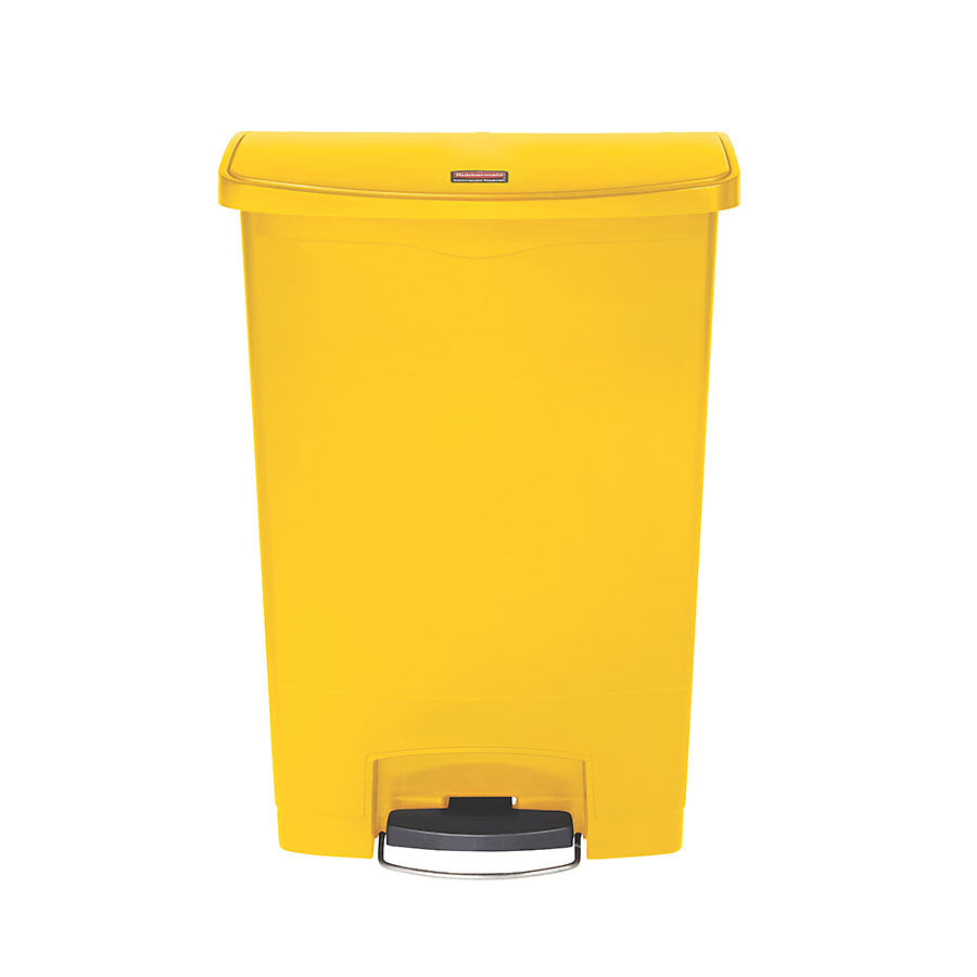 SLIM STEP-ON (FRONTSTEP) BIN 87L YELLOW