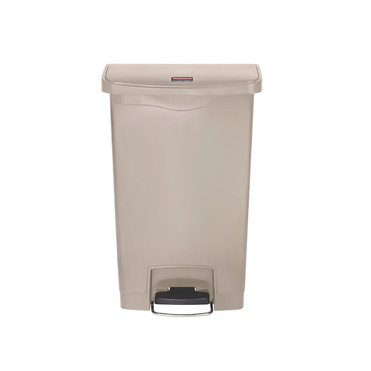 STEP-ON BIN FRONT STEP 50 LTR BEIGE