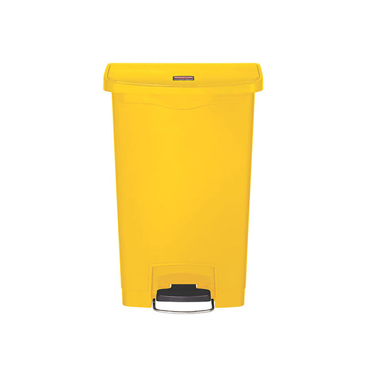 SLIM STEP-ON (FRONTSTEP) BIN 50L YELLOW