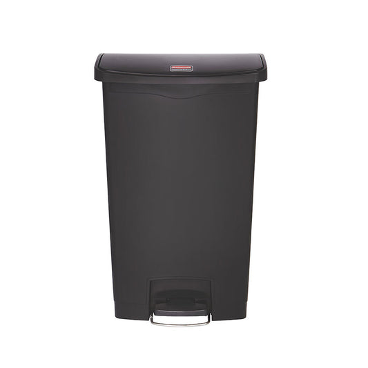 SLIM STEP-ON (FRONTSTEP) BIN 68L BLACK