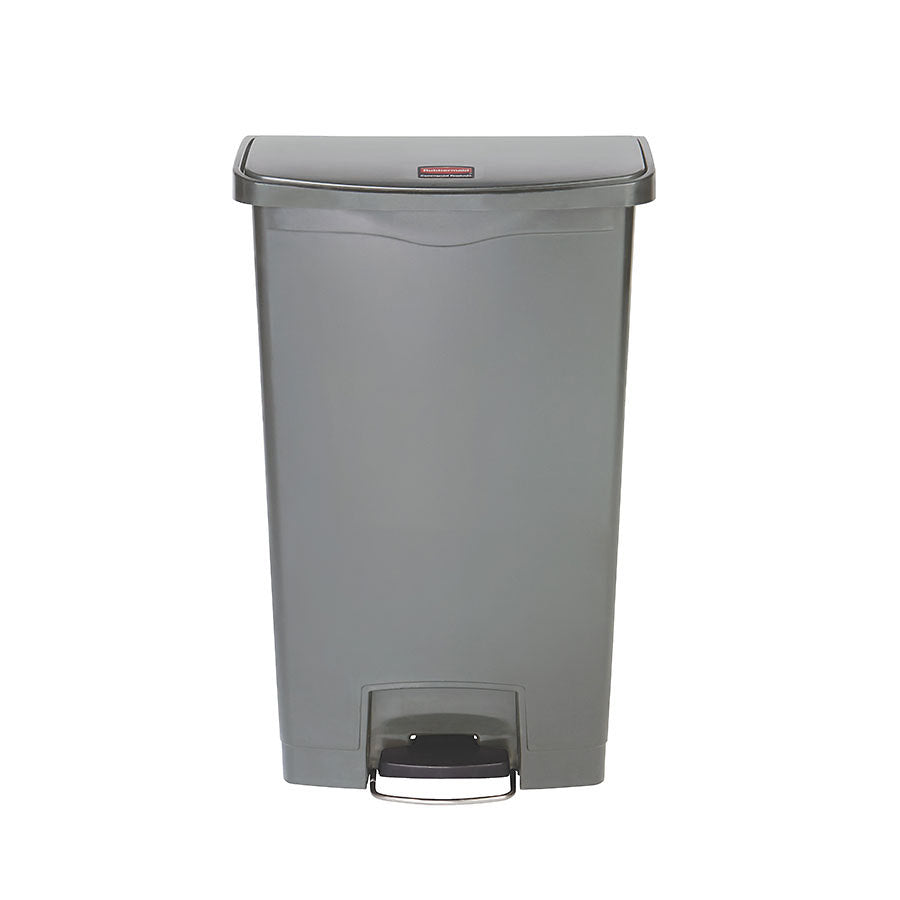 SLIM STEP-ON (FRONTSTEP) BIN 68L GREY