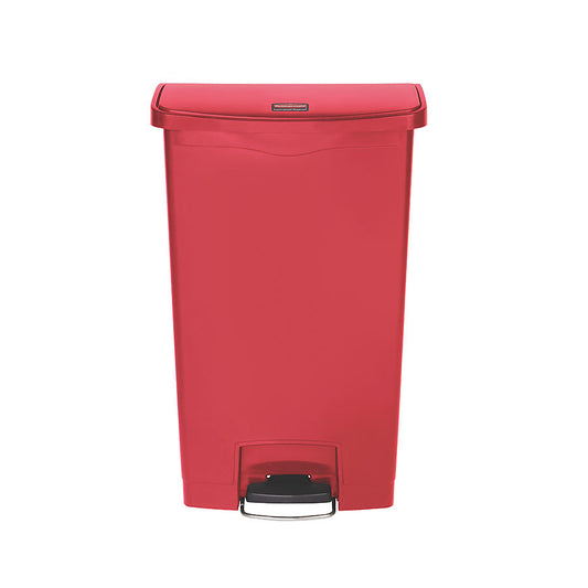 SLIM STEP-ON (FRONTSTEP) BIN 68L RED