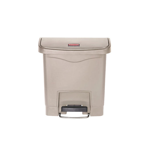 SLIM STEP-ON (FRONTSTEP) BIN 15L BEIGE