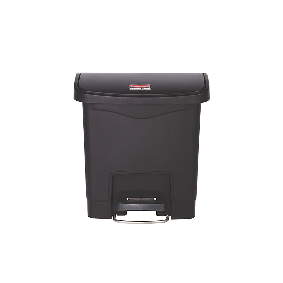 SLIM STEP-ON (FRONTSTEP) BIN 15L BLACK