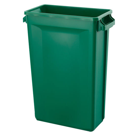 SVELTE BIN W/ VENTING CHANNELS 87L GREEN