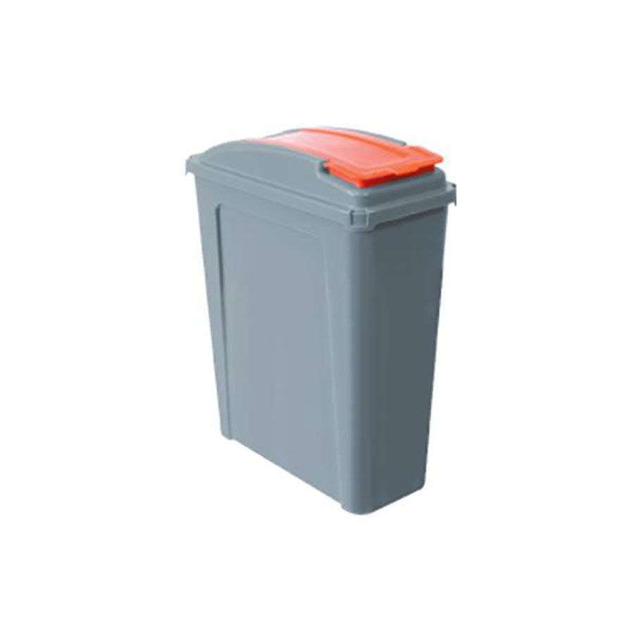 25L SLIMPROFILE GREYBIN NOLID51X19X40 NR