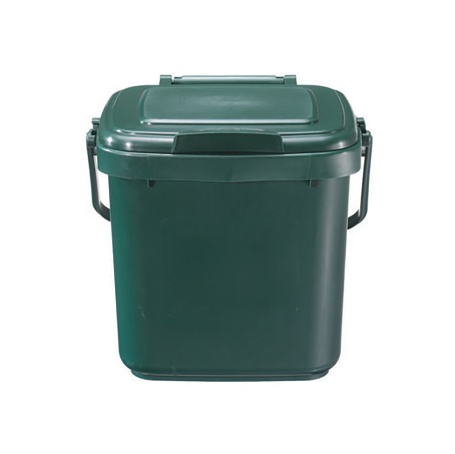SOLID KITCHEN CADDY 7 LITRE GREEN NR