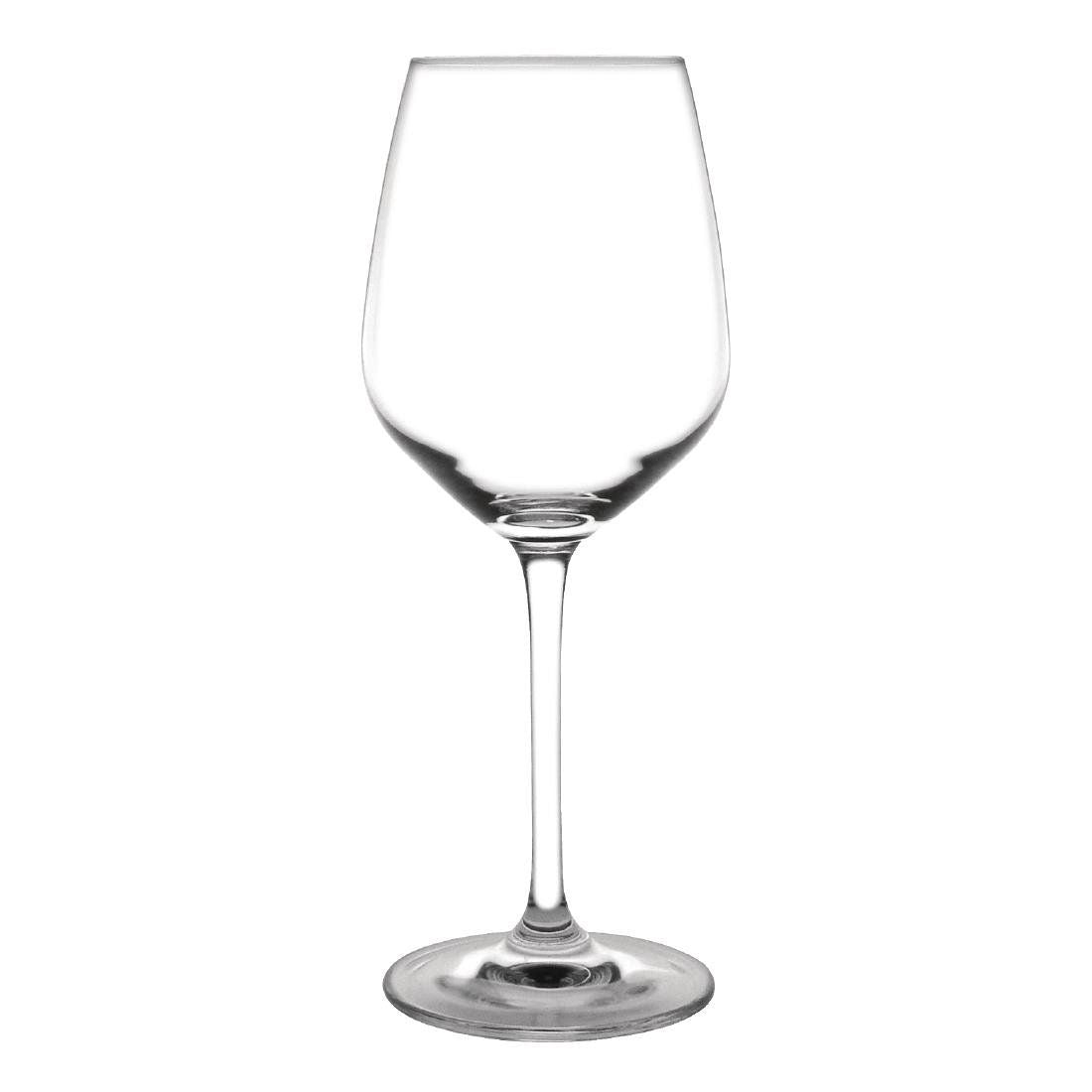 Olympia Chime Crystal Wine Glasses 365ml Box of 6