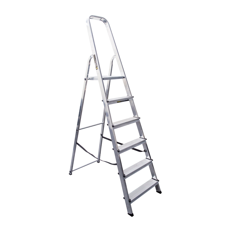 6 TREAD ALUMINIUM STEP LADDER