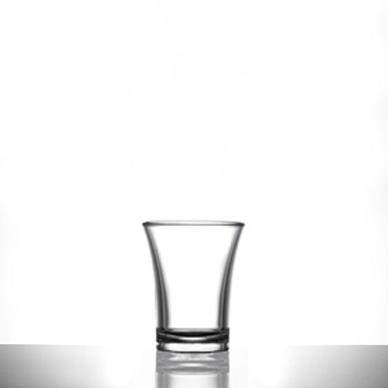 Econ Polystyrene Shot Glasses CE 0.9oz / 25ml x 100