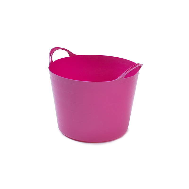 Small Flexi Tub Graduated 14Ltr Pink