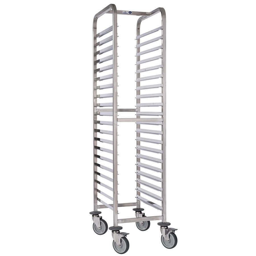 S/STEEL TROLLEY 1/1 325MM 20 RAILS
