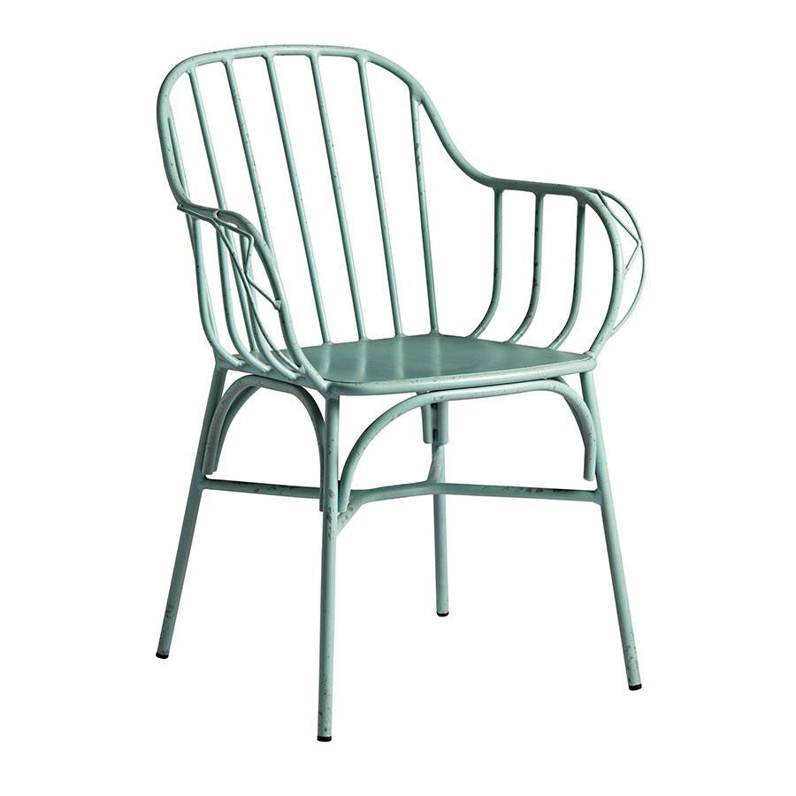 ZAP DENVER ARMCHAIR - LIGHT BLUE X 4