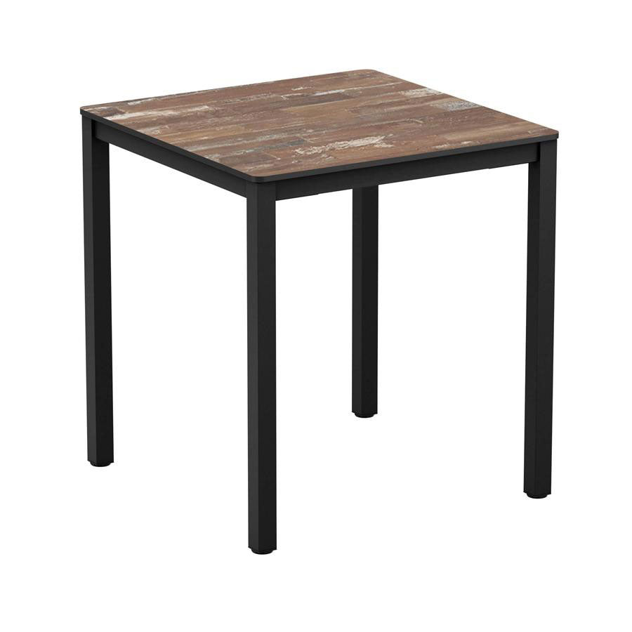 ZAP EXTREMA TABLE 79X79CM - VINTAGE WOOD