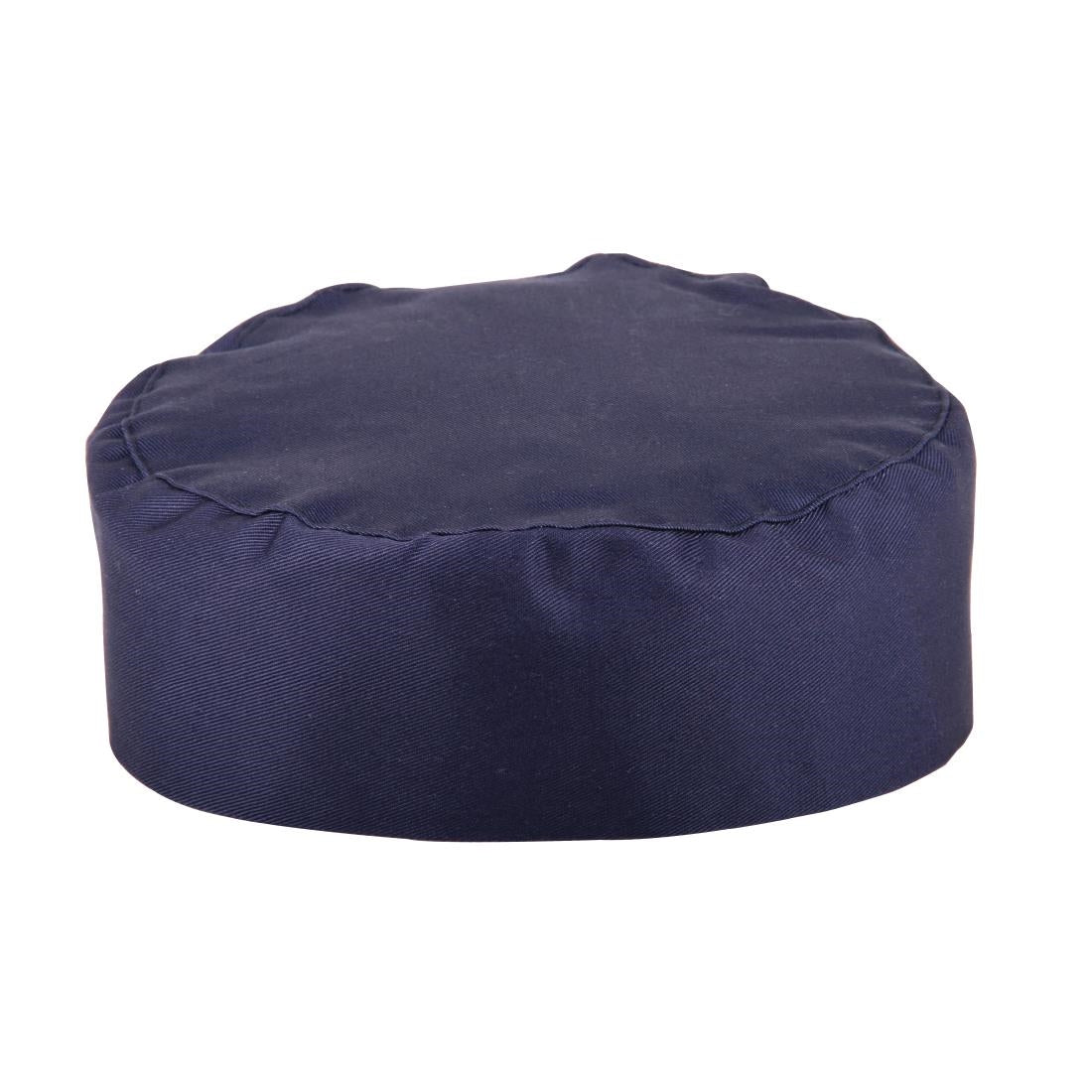Skull Cap Blue Polycotton - One Size