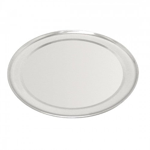 Vogue Aluminum Pizza Tray Wide Rim - 255mm 10"
