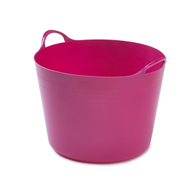 Large Flexi Tub Graduated 39Ltr Pink