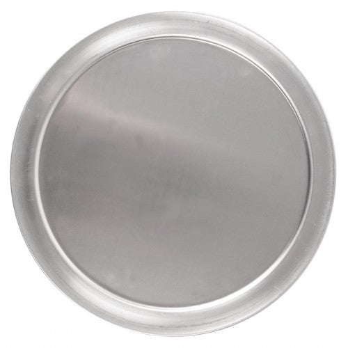 Vogue Aluminum Pizza Tray Wide Rim - 355mm 14"