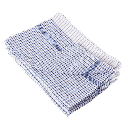 Vogue Wonderdry Blue Tea Towels Pack of 10