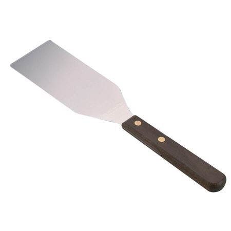 Griddle Scraper with Wooden Handle  13cm (L) / 5" (L)