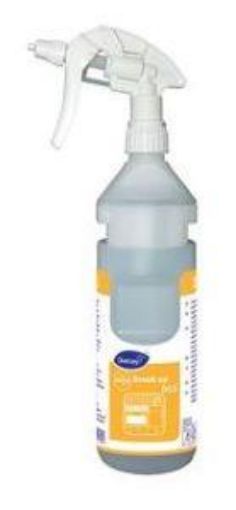 Refill Spray Bottle Diversey Suma Break up D3.5 Heavy Duty Degreaser 750ML